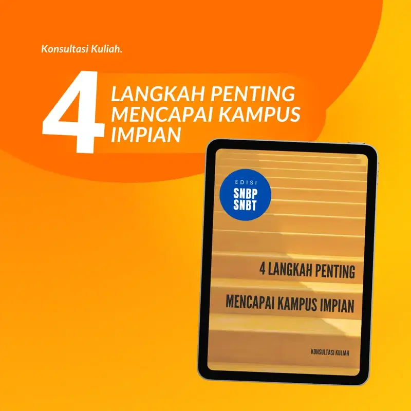 E-Book 4 Langkah Penting Mencapai Kampus Impian